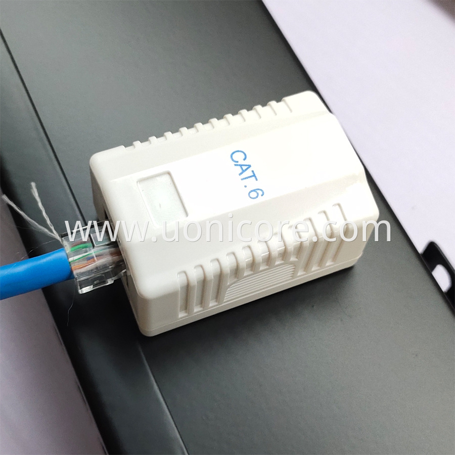 unshielded cat6 surface mount box